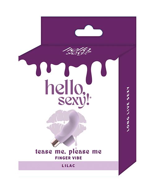 Hello Sexy! Tease Me, Please Me 10 Vibrations Clitoral Finger Vibe