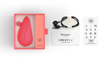 Womanizer Liberty 2 Clitoral 8 Level Stimulator with Travel Cover & Pleasure Air Technology