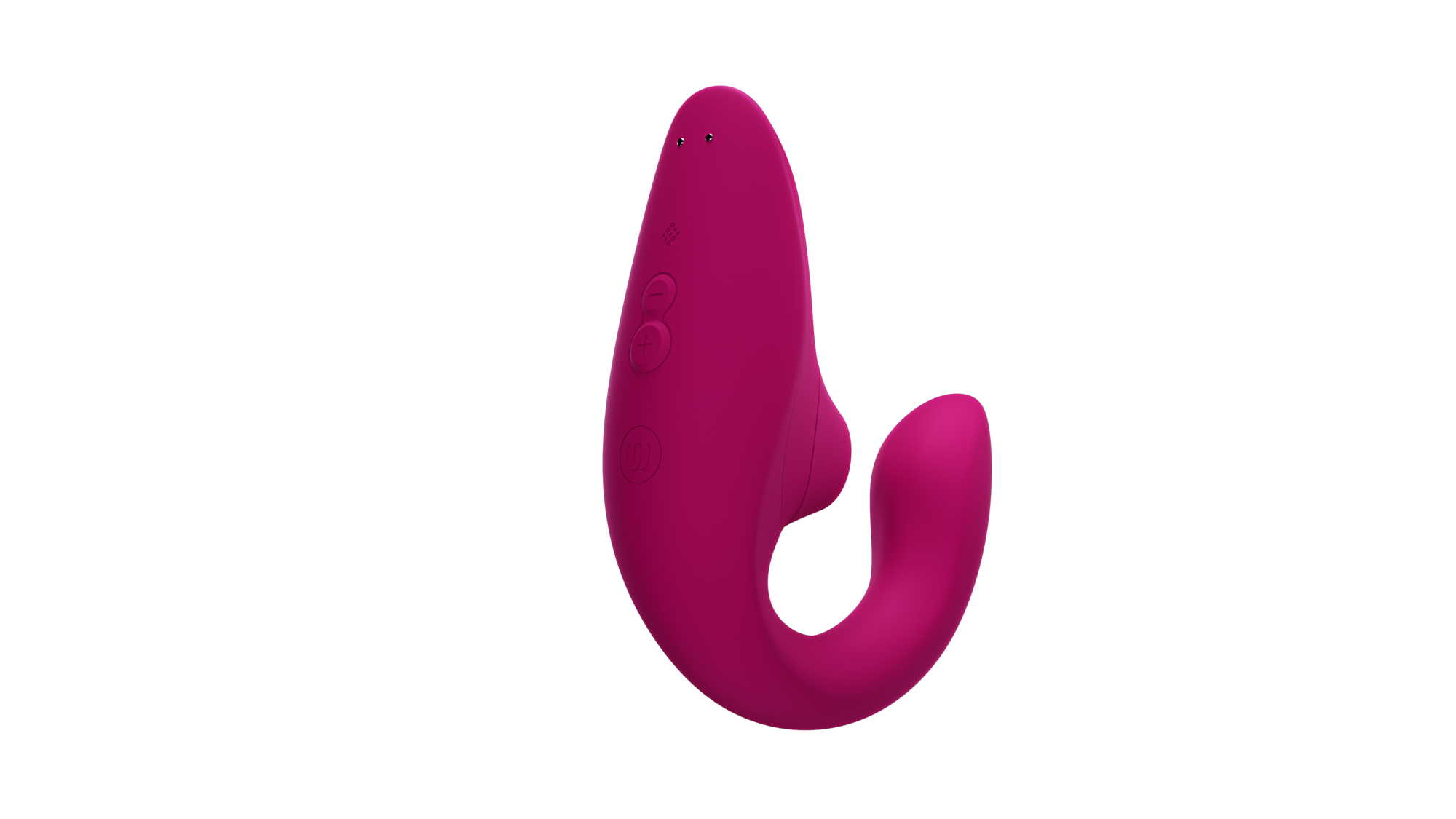 Womanizer Blend Rechargeable Silicone Rabbit Vibrator with Clitoral Stimulator & Air Pulse Technology