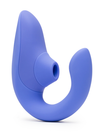 Womanizer Blend Rechargeable Silicone Rabbit Vibrator with Clitoral Stimulator & Air Pulse Technology