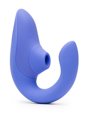 Womanizer Blend Rechargeable Silicone Rabbit Vibrator with Clitoral Stimulator & Air Pulse Technology