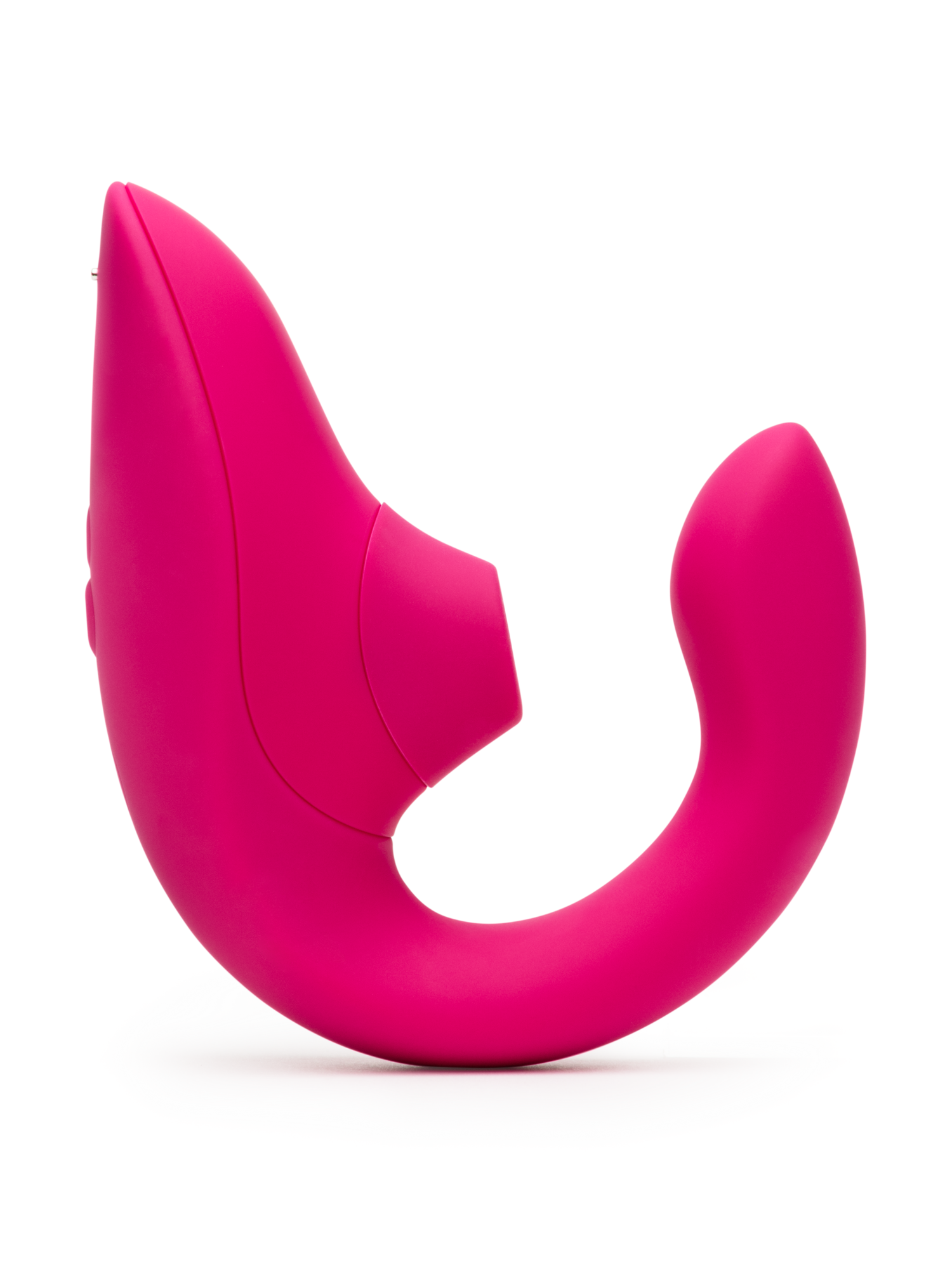 Womanizer Blend Rechargeable Silicone Rabbit Vibrator with Clitoral Stimulator & Air Pulse Technology