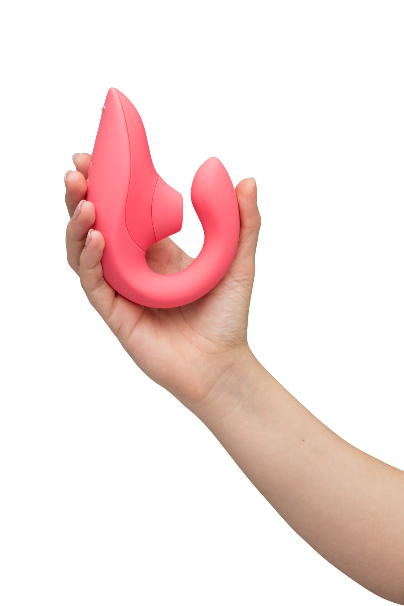 Womanizer Blend Rechargeable Silicone Rabbit Vibrator with Clitoral Stimulator & Air Pulse Technology