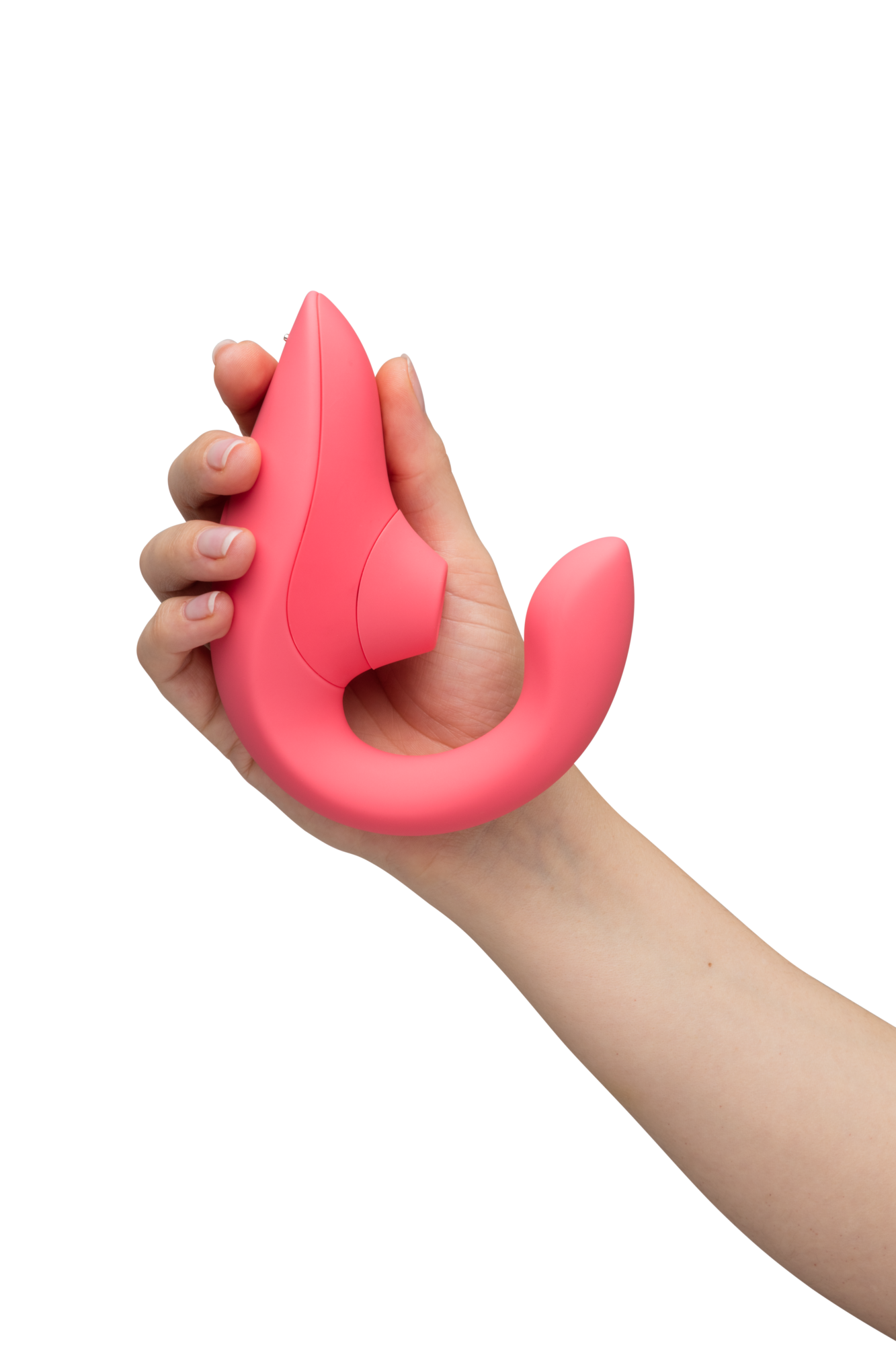 Womanizer Blend Rechargeable Silicone Rabbit Vibrator with Clitoral Stimulator & Air Pulse Technology