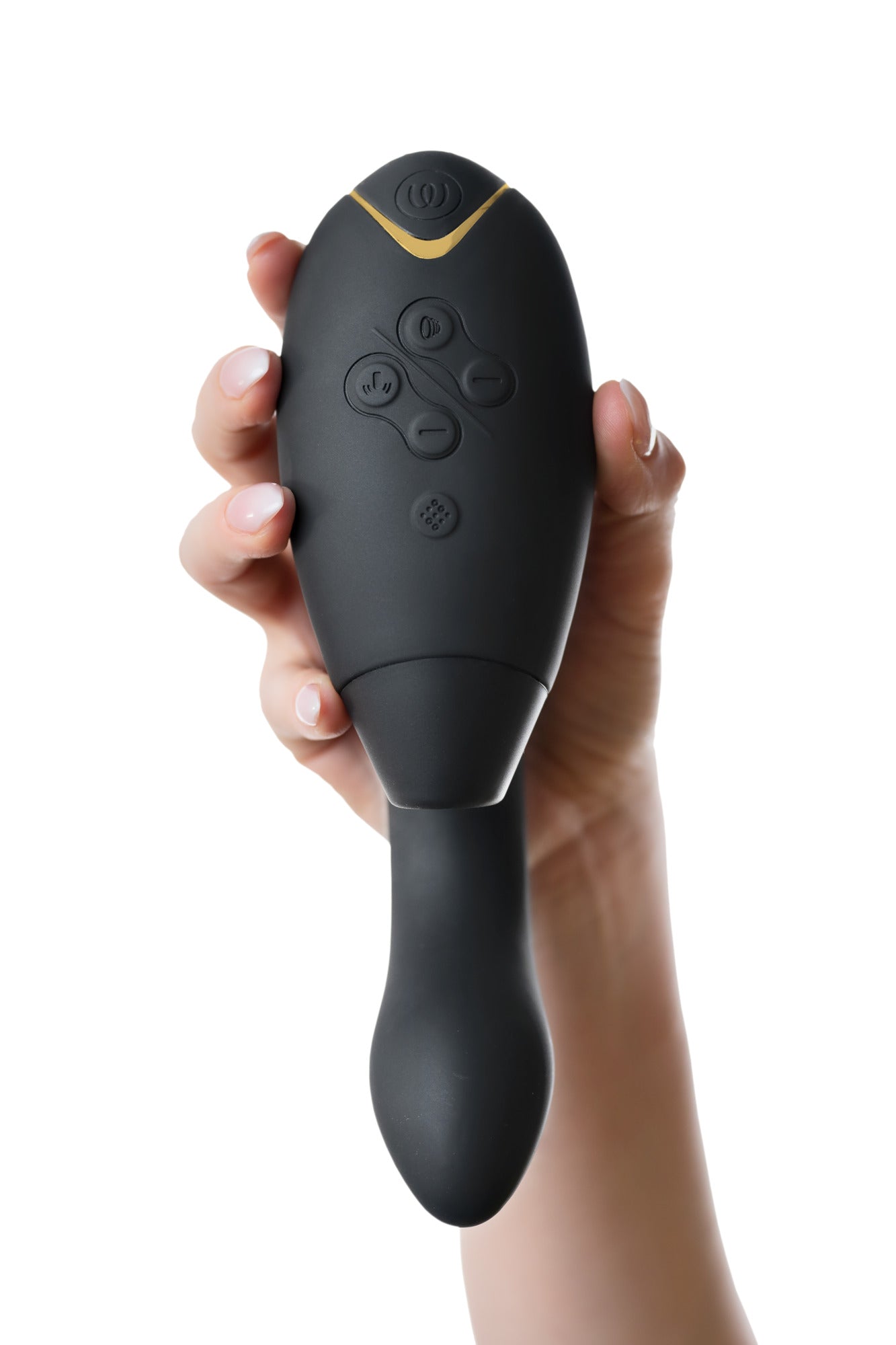 Womanizer Duo 2 Silicone Rechargeable Clitoral and G-Spot Stimulator