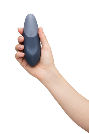 Womanizer Vibe Rechargeable Silicone Clitoral Noiseless Vibrator with UltraWave Vibration