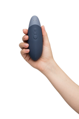 Womanizer Vibe Rechargeable Silicone Clitoral Noiseless Vibrator with UltraWave Vibration