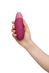 Womanizer Vibe Rechargeable Silicone Clitoral Noiseless Vibrator with UltraWave Vibration