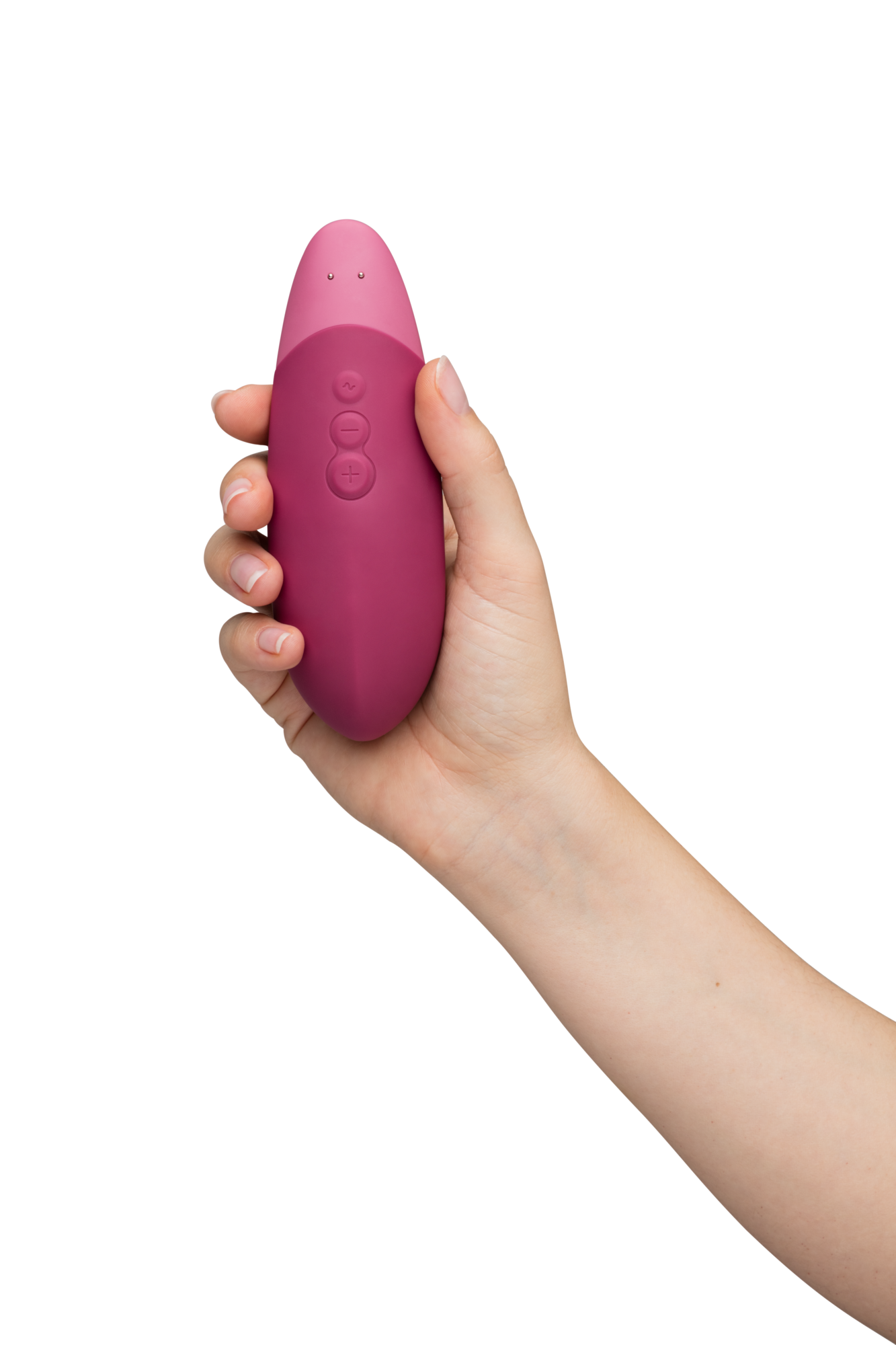 Womanizer Vibe Rechargeable Silicone Clitoral Noiseless Vibrator with UltraWave Vibration