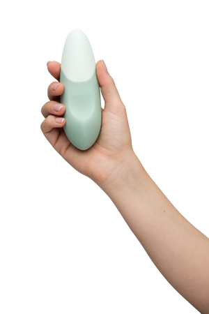 Womanizer Vibe Rechargeable Silicone Clitoral Noiseless Vibrator with UltraWave Vibration