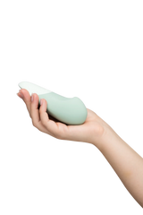 Womanizer Vibe Rechargeable Silicone Clitoral Noiseless Vibrator with UltraWave Vibration