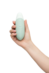 Womanizer Vibe Rechargeable Silicone Clitoral Noiseless Vibrator with UltraWave Vibration