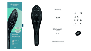 Womanizer Wave Pleasure Jet 2-n-1 Shower Head & Water Massager Clitoral Simulator