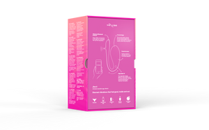 We-Vibe Jive 2 Silicone Rechargeable Remote Control Wearable G-Spot Vibrator Electric Pink