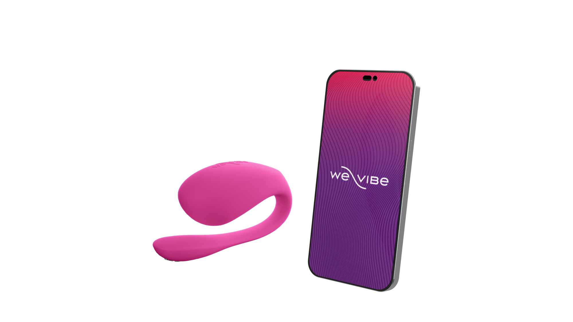 We-Vibe Jive 2 Silicone Rechargeable Remote Control Wearable G-Spot Vibrator Electric Pink