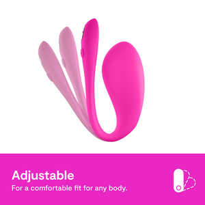 We-Vibe Jive 2 Silicone Rechargeable Remote Control Wearable G-Spot Vibrator Electric Pink