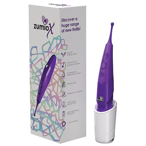 Zumio Xena 8 Speed Rotating Clit Stimulator for Quick Intense Orgasms Purple