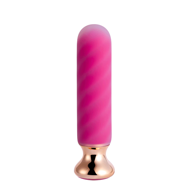 Rose Twister Hands-Free Remote Control Vibrating Anal Plug