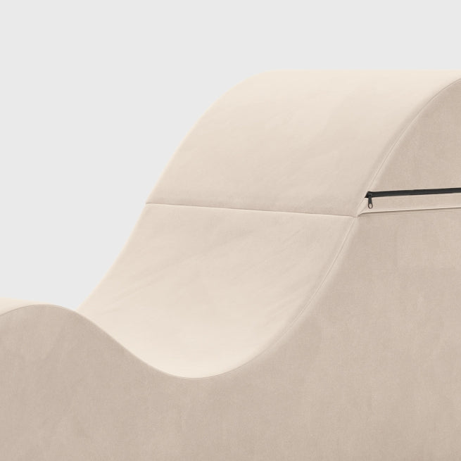 Liberator Aria Flip Chaise 18 Inch Wide Convertible Sex Chair and Bed Bench