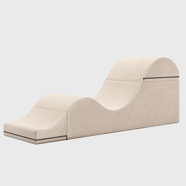 Liberator Aria Flip Chaise 22 Inch Wide Convertible Sex Chair and Bed Bench