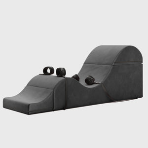 Liberator Bondage Aria Flip Chaise 22 Inch Wide Convertible Sex Chair and Bed Bench with Cuffs