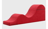 Liberator Aria Flip Chaise 18 Inch Wide Convertible Sex Chair and Bed Bench