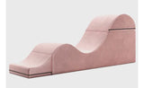 Liberator Aria Flip Chaise 18 Inch Wide Convertible Sex Chair and Bed Bench