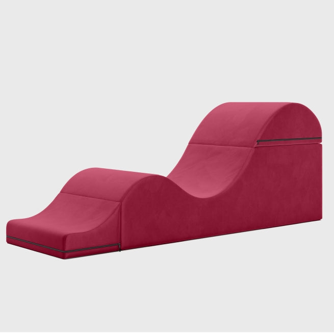 Liberator Aria Flip Chaise 22 Inch Wide Convertible Sex Chair and Bed Bench