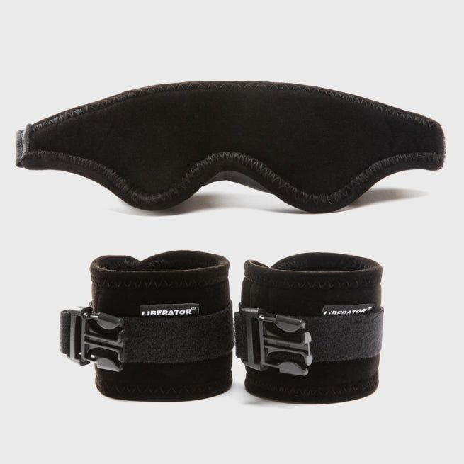 Liberator Zeppelin XL Bondage Pleasure Pod with Cuff Kit Black