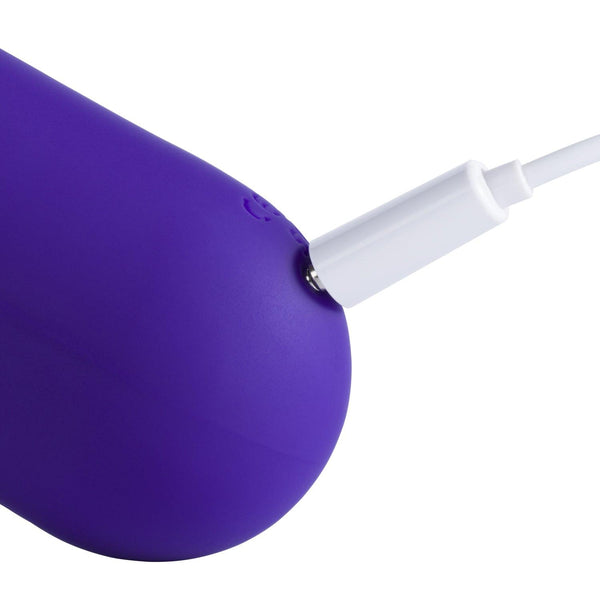 Abby Mini Clit Licking Vibrator Tongue Sex Toy Purple