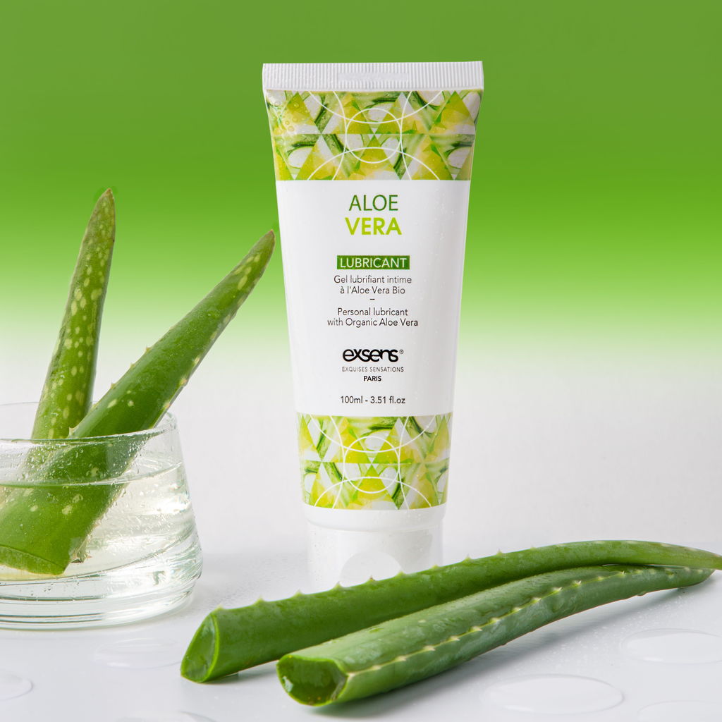 Exsens Aloe Vera Water-Based Personal Lube 2.4 oz
