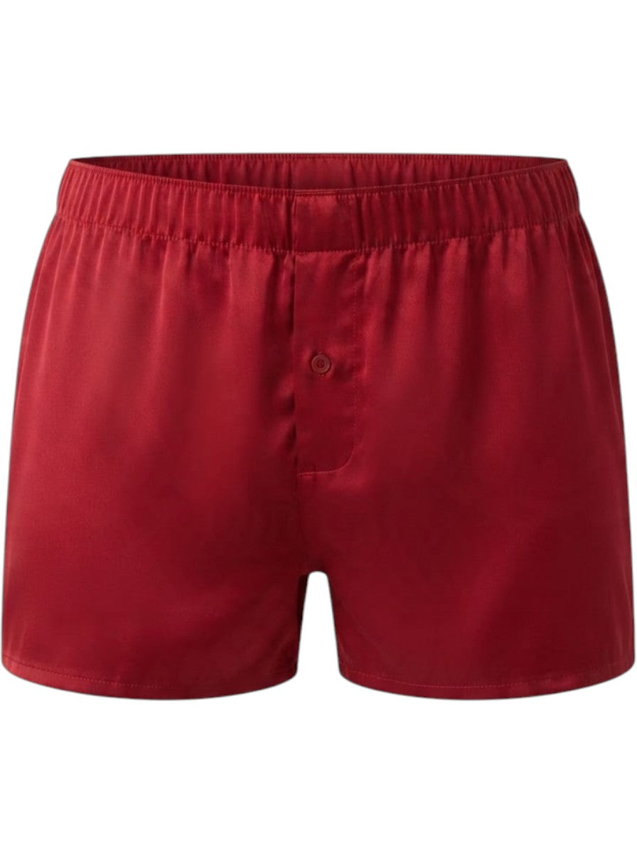 Express Podcasters Roma Costume Champion Boxer Red – Men's Satin Boxer - Romantic Blessings
