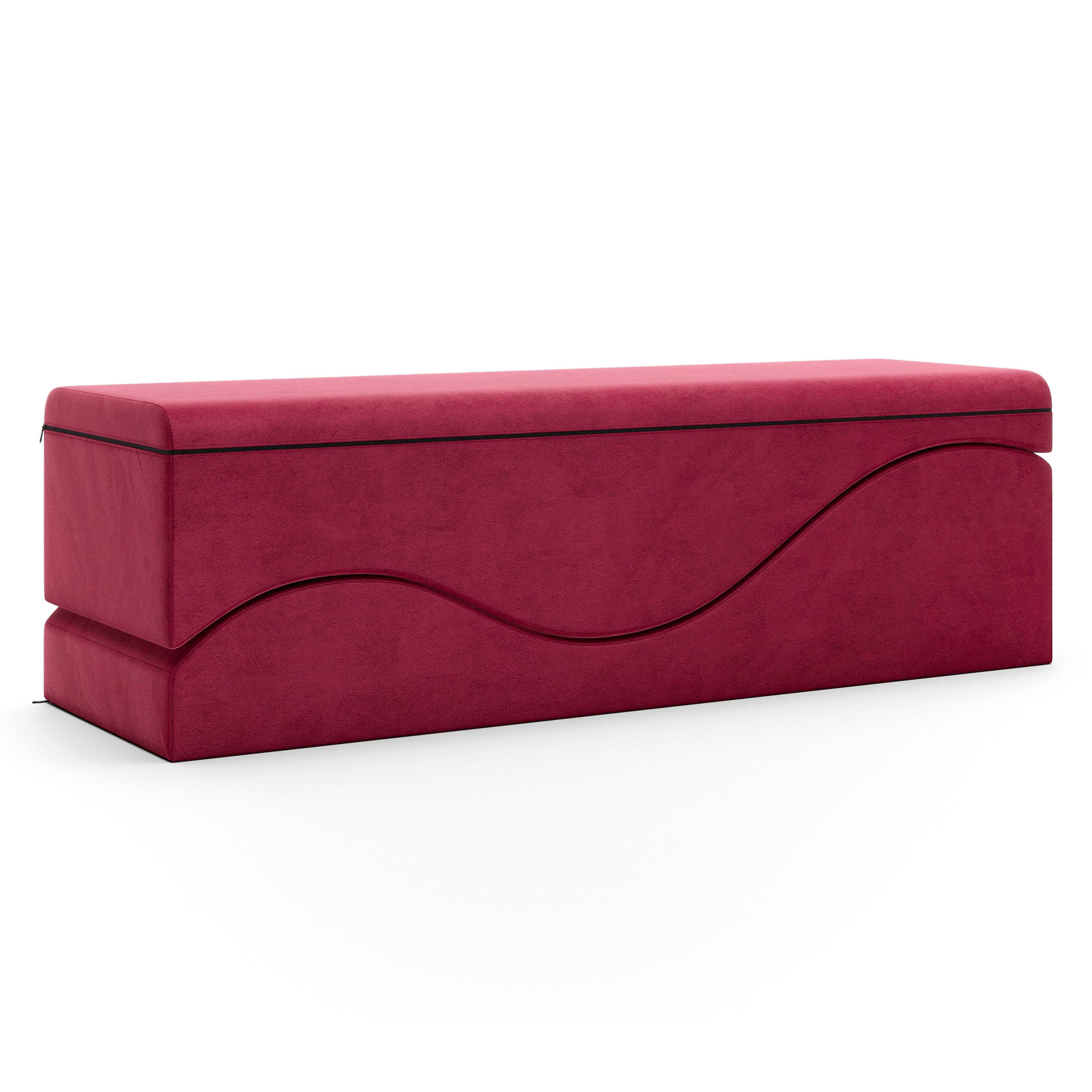 Liberator Equus Wave Convertible Lounge and Bedside Bench with Slip Cover