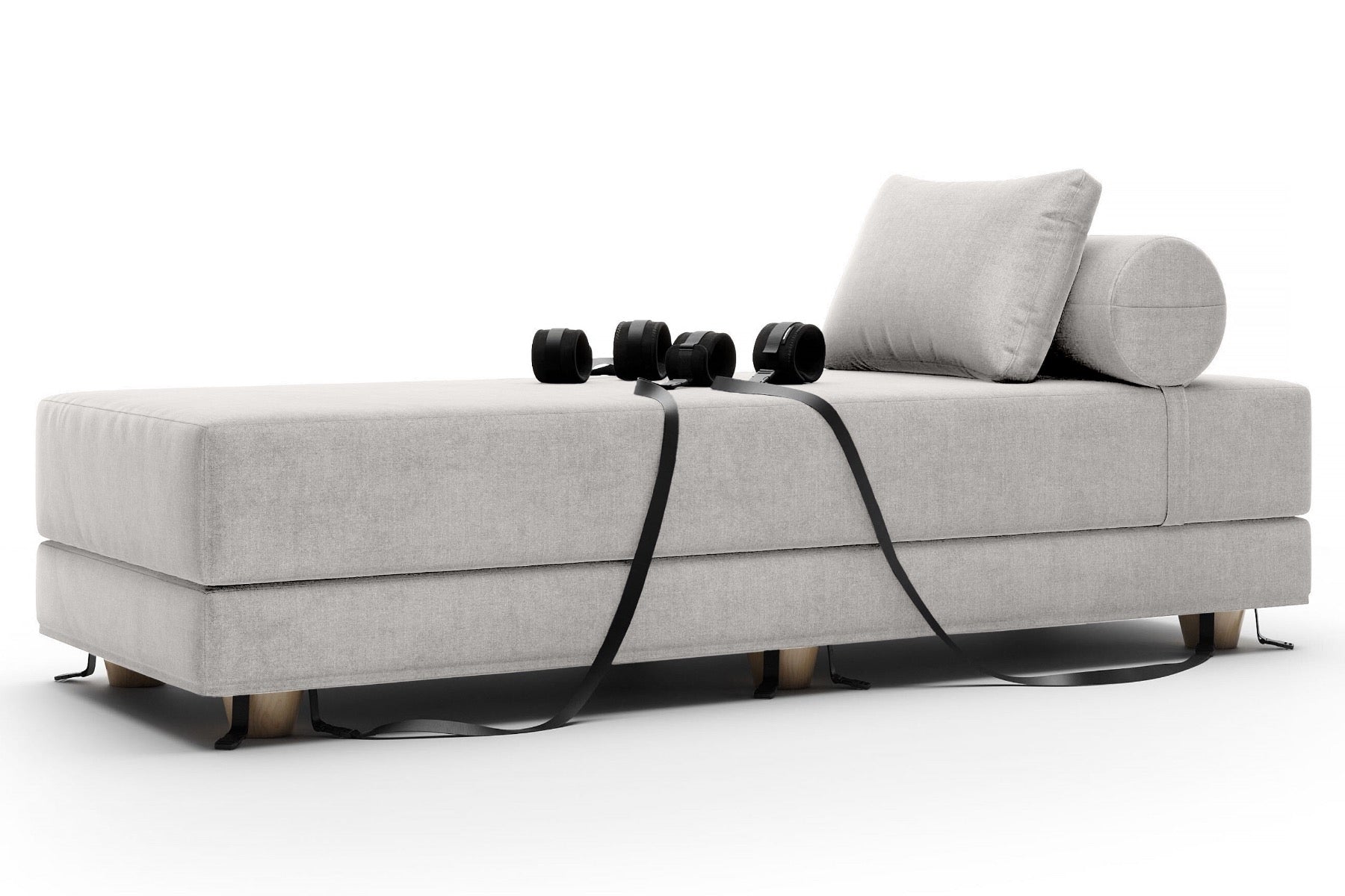 Liberator Divan Black Label Daybed with Microfiber Cuffs