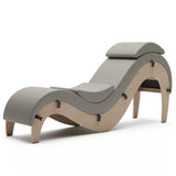 Liberator Supervio Premium Ultraleather Sex Chaise with Maple Frame and Cuff Kit Restraints