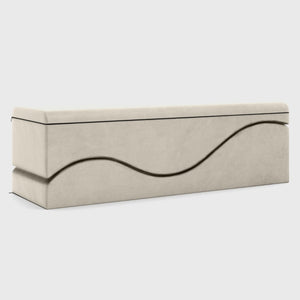 Liberator Equus Wave Convertible Lounge and Bedside Bench with Slip Cover