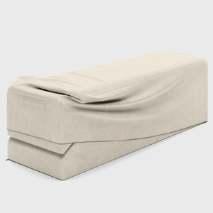 Liberator Equus Wave Convertible Lounge and Bedside Bench with Slip Cover