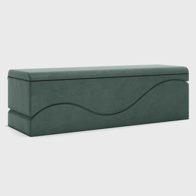 Liberator Equus Wave Convertible Lounge and Bedside Bench with Slip Cover