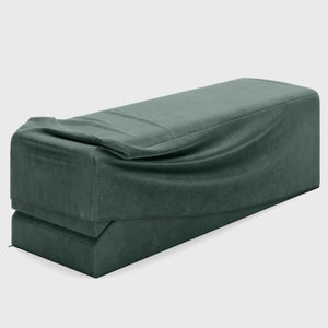 Liberator Equus Wave Convertible Lounge and Bedside Bench with Slip Cover