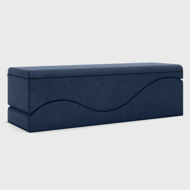 Liberator Equus Wave Convertible Lounge and Bedside Bench with Slip Cover