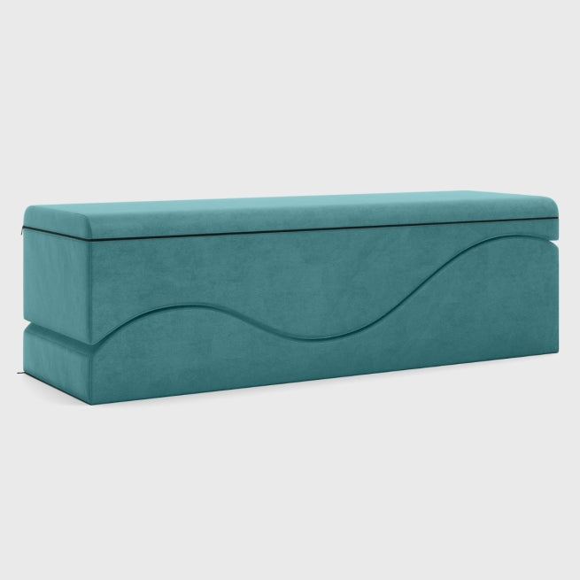 Liberator Equus Wave Convertible Lounge and Bedside Bench with Slip Cover