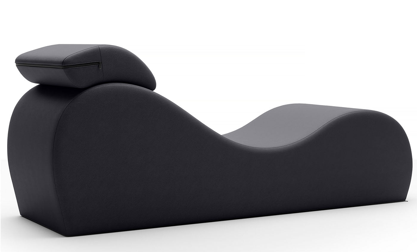Liberator Lyza Chaise Faux Leather Couples Sensual Chaise Sex Lounger