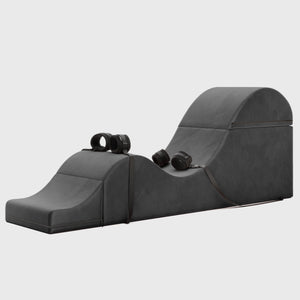 Liberator Aria Bondage Flip Chaise 18 Inch Wide Convertible Sex Chair and Bed Bench with Cuffs