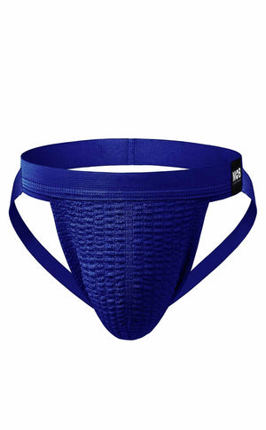 Male Basics Mob Fetish Swim JockStrap Royal Blue