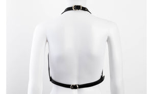 Liberator Galway Leather Body Harness Black