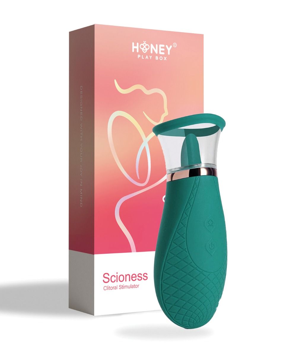 Scioness Sucking and Tongue Licking Clitoral Stimulator - Romantic Blessings