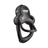 Anello App Enabled 9 Function Vibrating Double Penis Ring with Clitoral Stimulator