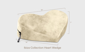 Liberator Heart Wedge Iziba Collection Pillow Couples Position Aid for G Spot Positioning