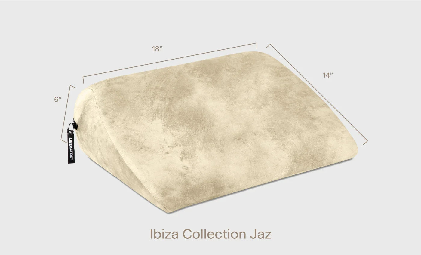 Liberator JAZ Ibiza Collection Original Couples Sexual Aid Bolster & Positioning Travel Pillow