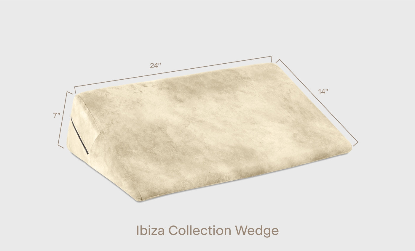 Liberator Wedge 24 Inch Intimate Angled Ibiza Collection Moisture Resistant Sex Positioning Pillow